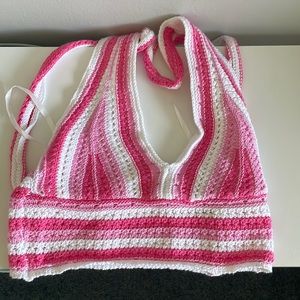 crochet halter top